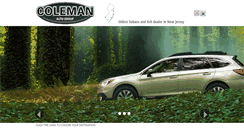 Desktop Screenshot of colemancars.com